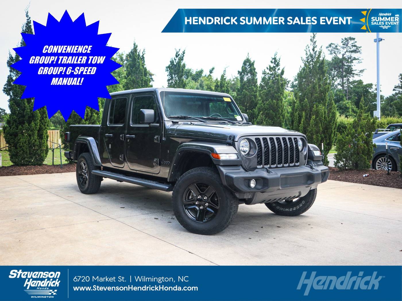 2021 Jeep Gladiator Sport S — Pickup Truck — 74,101 mi — Wilmington, NC