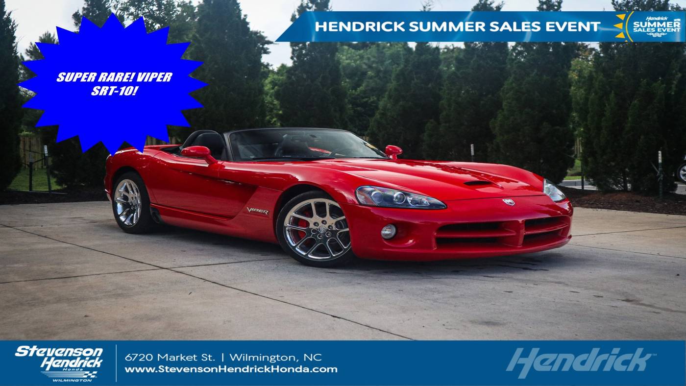 2005 Dodge Viper SRT-10 — Convertible — 47,452 mi — Wilmington, NC