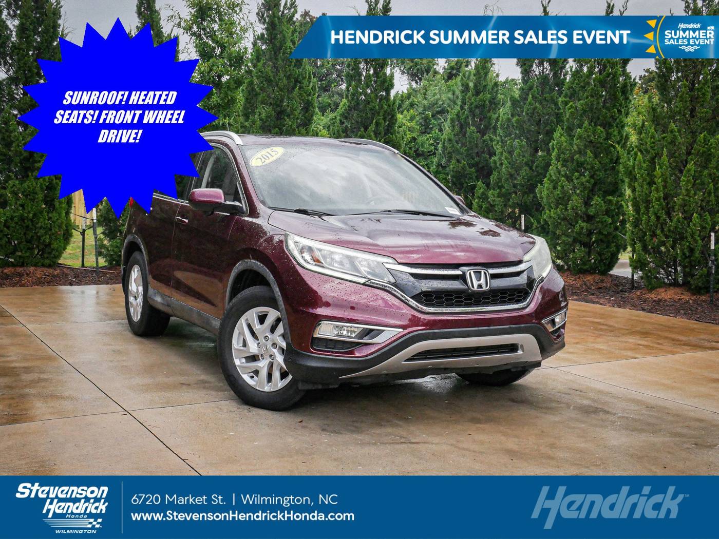 2015 Honda CR-V EX-L — SUV — 63,840 mi — Wilmington, NC