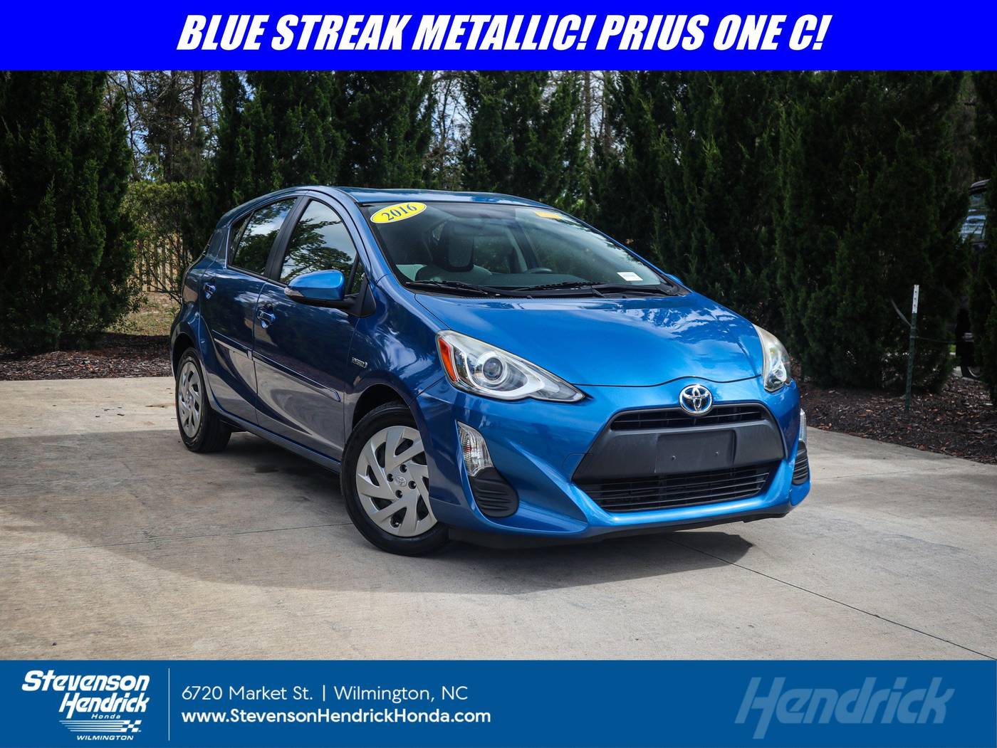 2016 Toyota Prius c One — Hatchback — 90,490 mi — Wilmington, NC