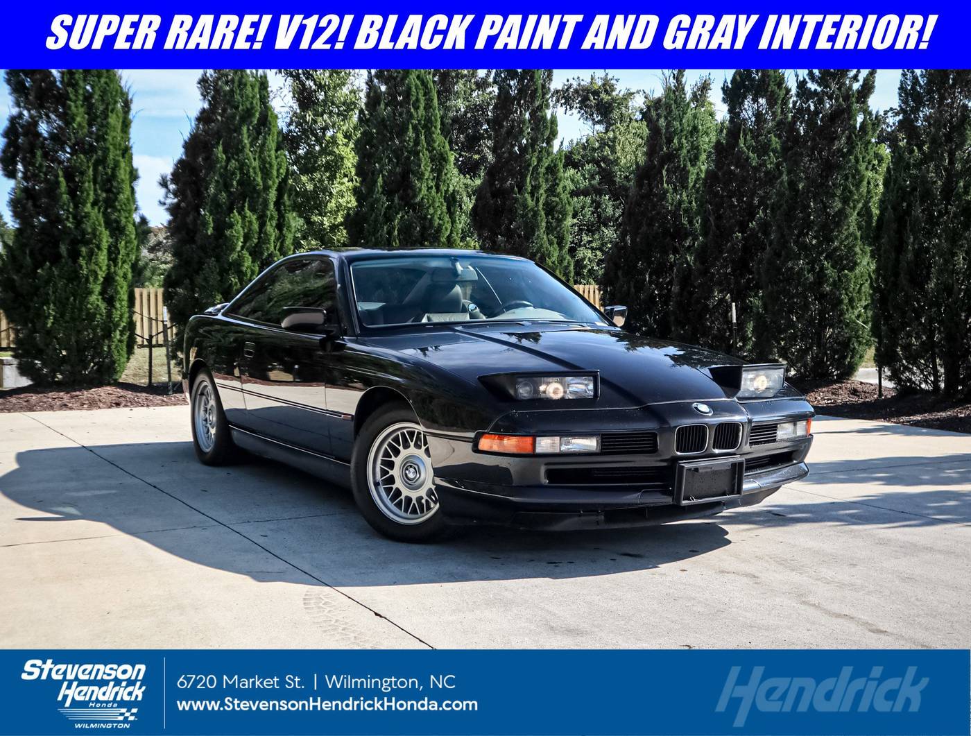1997 BMW 8 Series 850ci — Coupe — 61,643 mi — Wilmington, NC