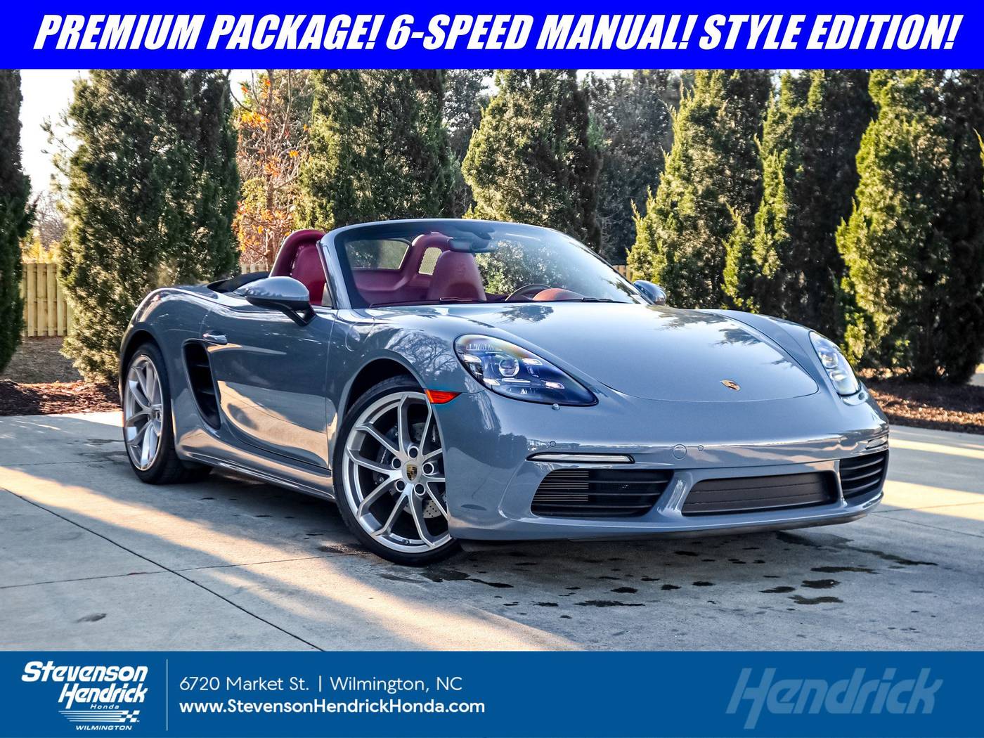 2024 Porsche 718 Boxster 718 Boxster Style Edition — Convertible — 5,183 mi — Wilmington, NC