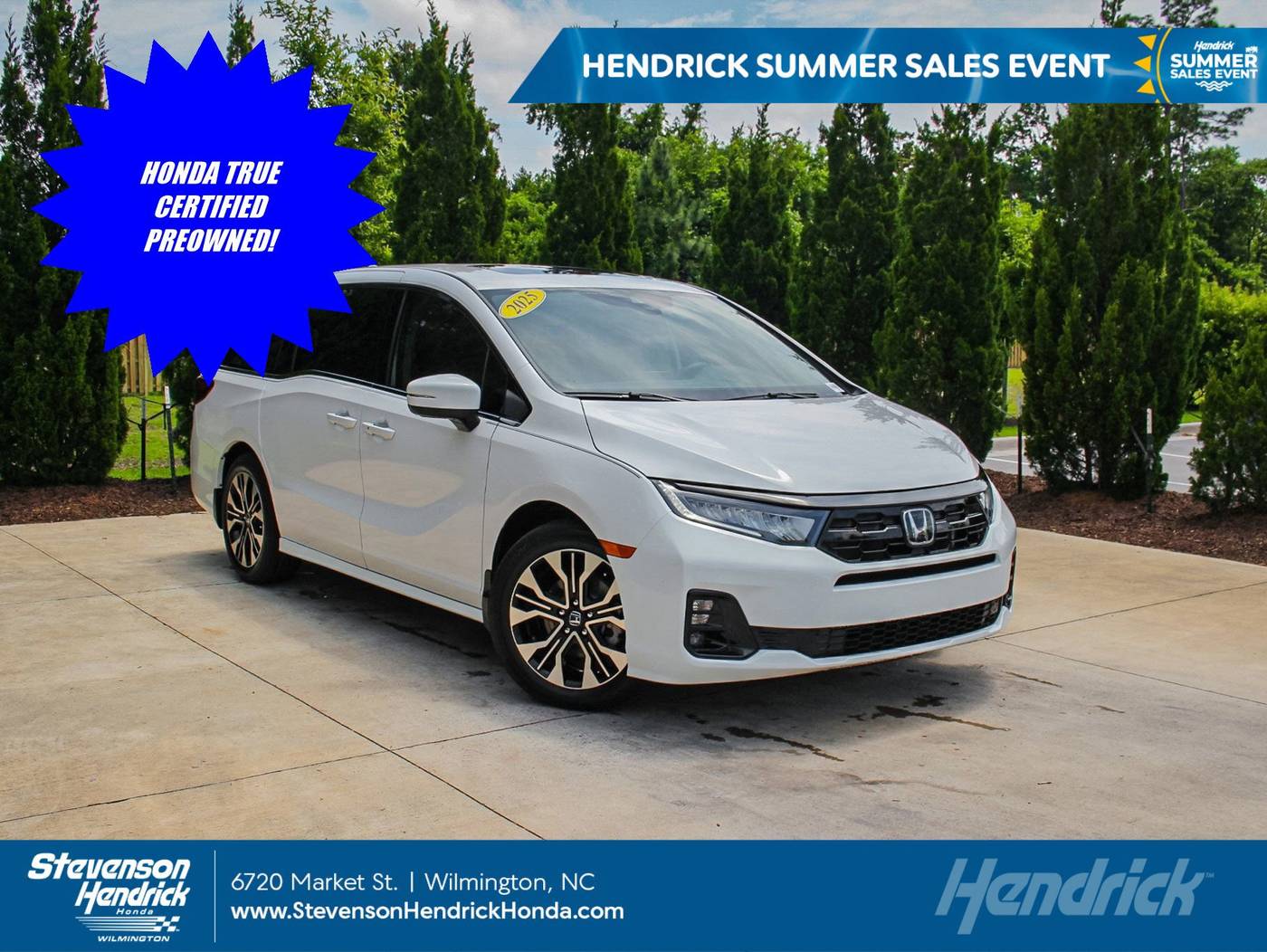 2025 Honda Odyssey Elite — Minivan — 13,528 mi — Wilmington, NC