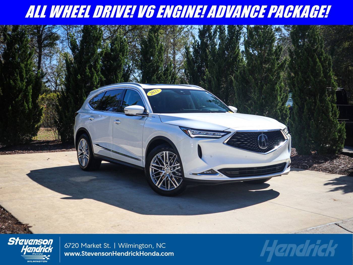 2023 Acura MDX Advance Package — SUV — 25,186 mi — Wilmington, NC