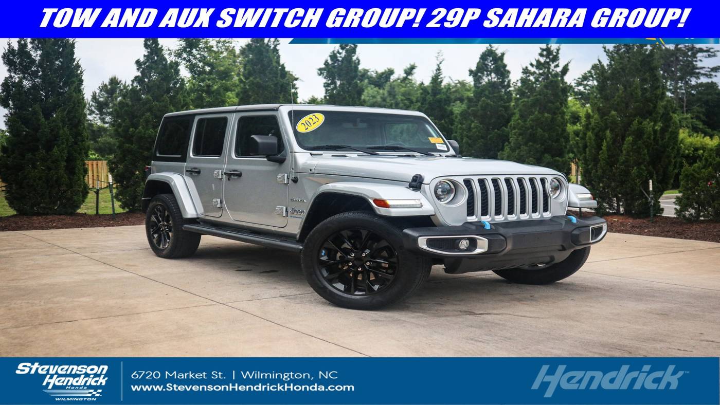 2023 Jeep Wrangler Sahara 4xe — SUV — 54,585 mi — Wilmington, NC