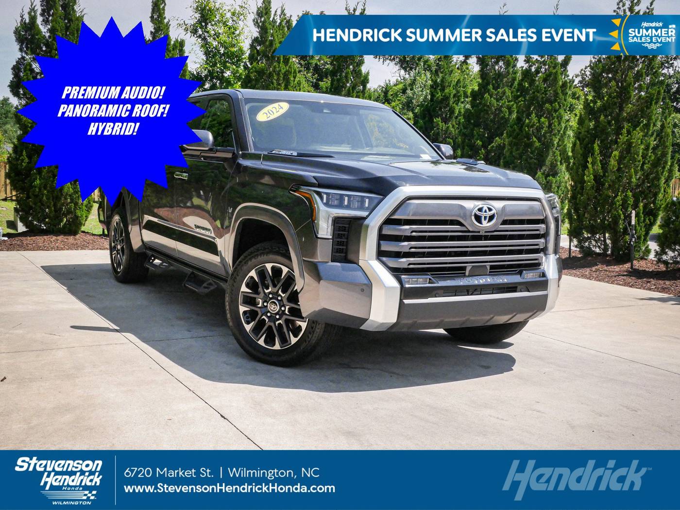 2024 Toyota Tundra Hybrid Limited — Pickup Truck — 9,732 mi — Wilmington, NC