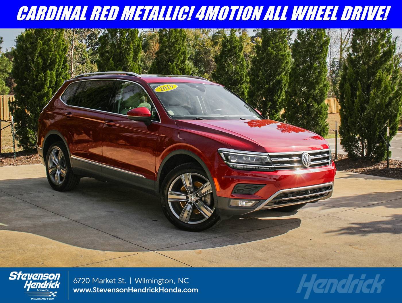 2019 Volkswagen Tiguan SEL Premium — SUV — 67,670 mi — Wilmington, NC