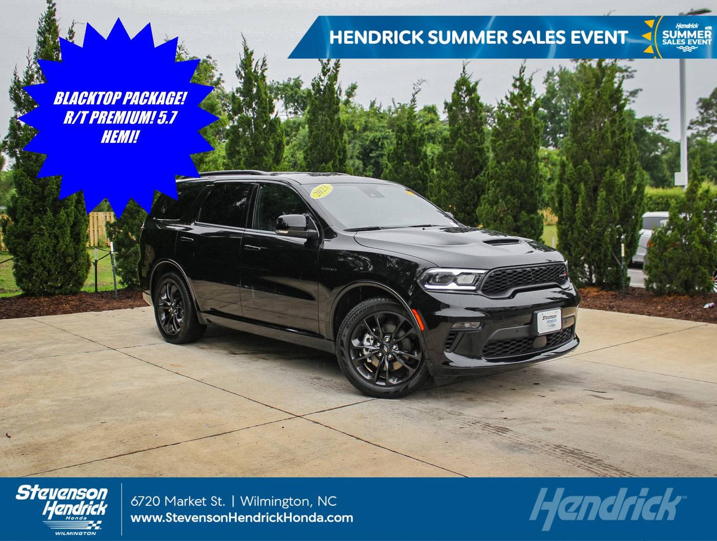 2023 Dodge Durango R/T Premium — SUV — 18,235 mi — Wilmington, NC
