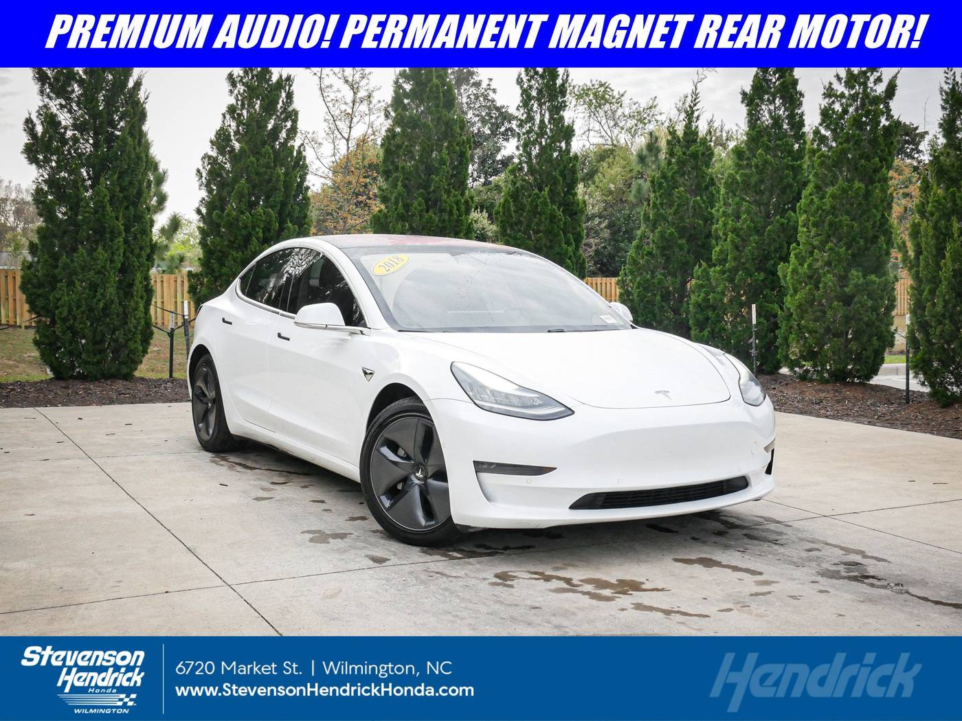 2018 Tesla Model 3 Long Range — Sedan — 75,287 mi — Wilmington, NC