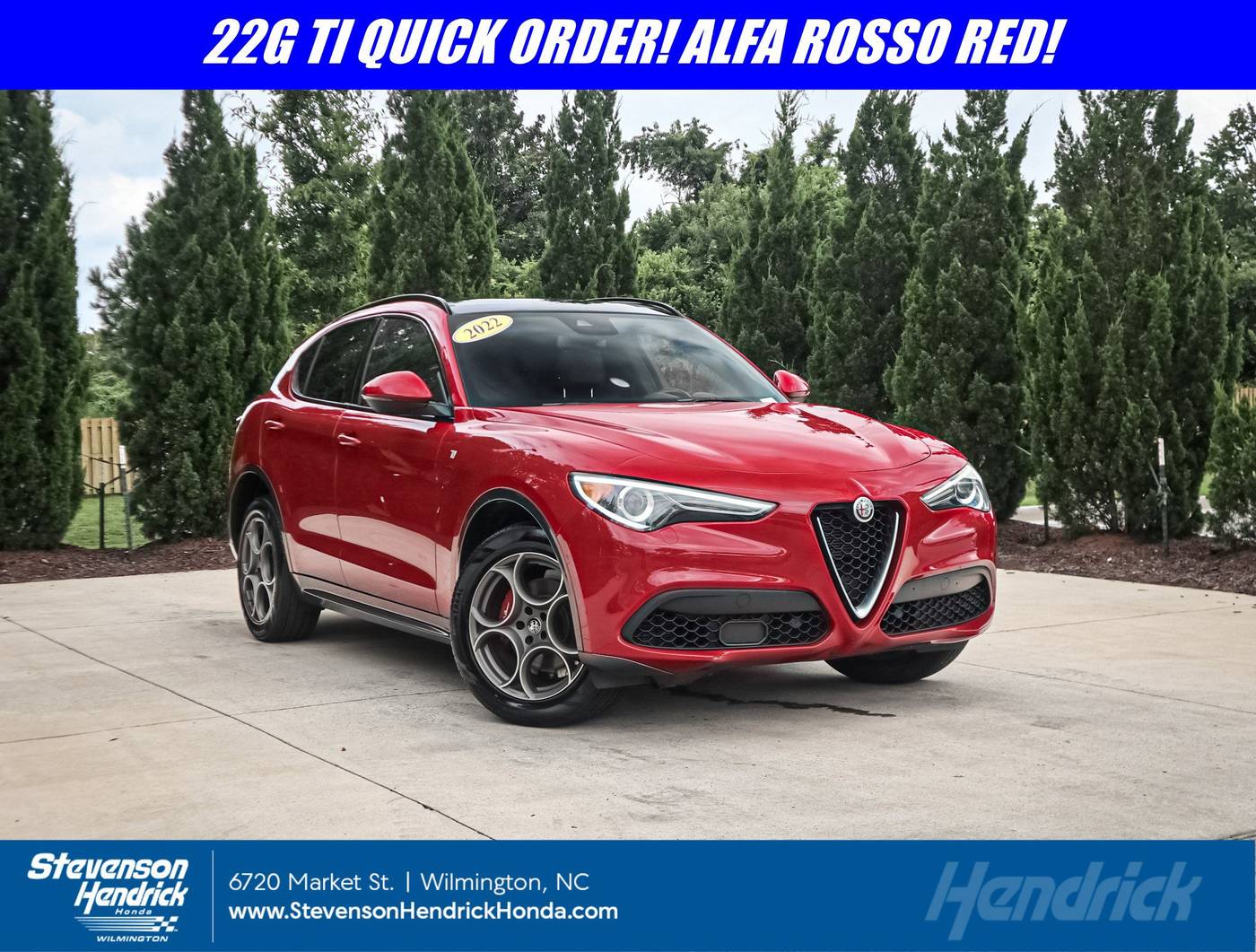 2022 Alfa Romeo Stelvio Ti — SUV — 33,268 mi — Wilmington, NC