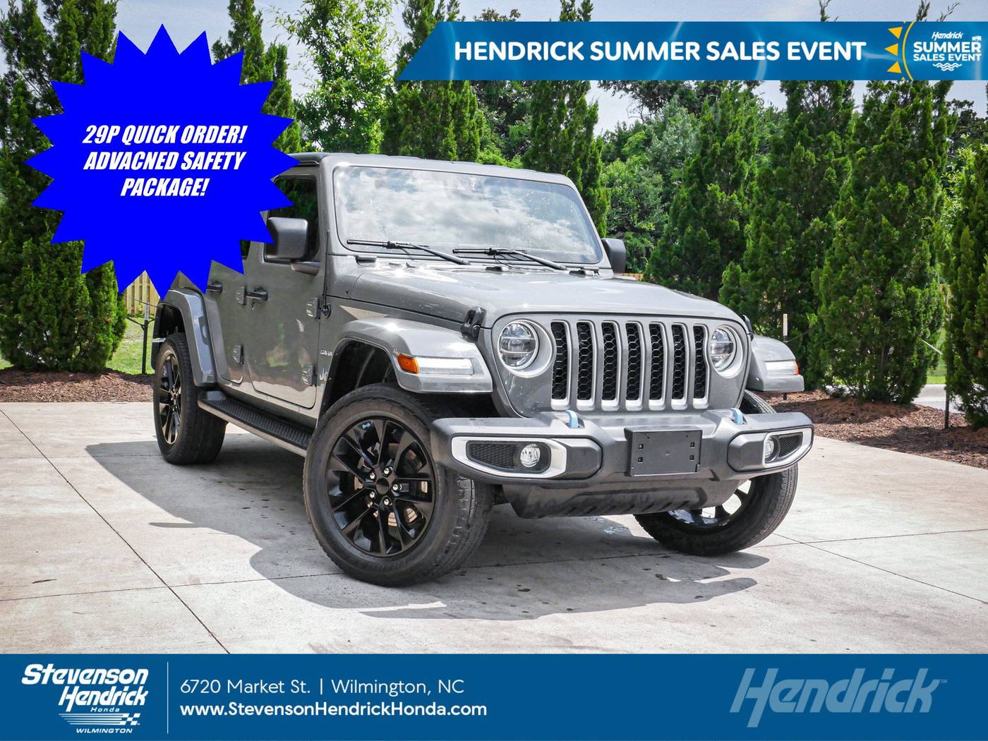 2022 Jeep Wrangler Sahara 4xe — SUV — 31,744 mi — Wilmington, NC