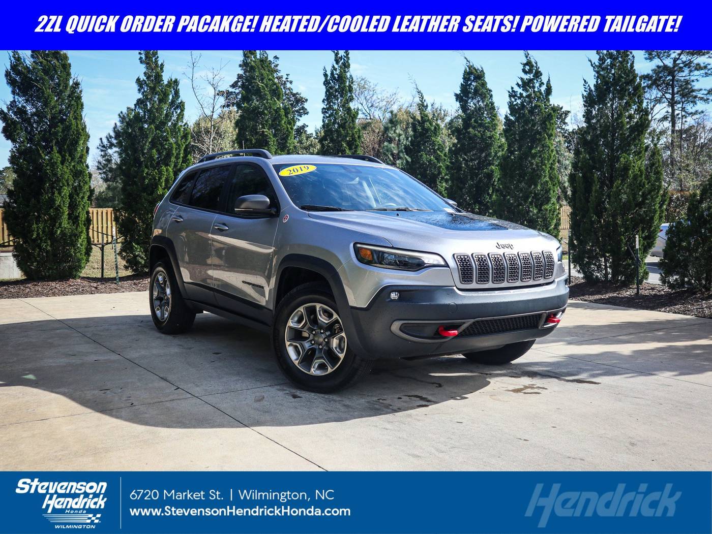 2019 Jeep Cherokee Trailhawk Elite — SUV — 82,253 mi — Wilmington, NC