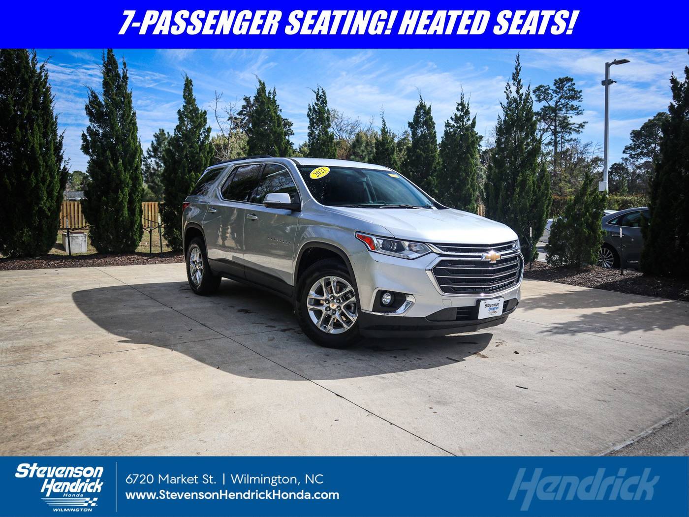 2021 Chevrolet Traverse LT Cloth — SUV — 67,897 mi — Wilmington, NC