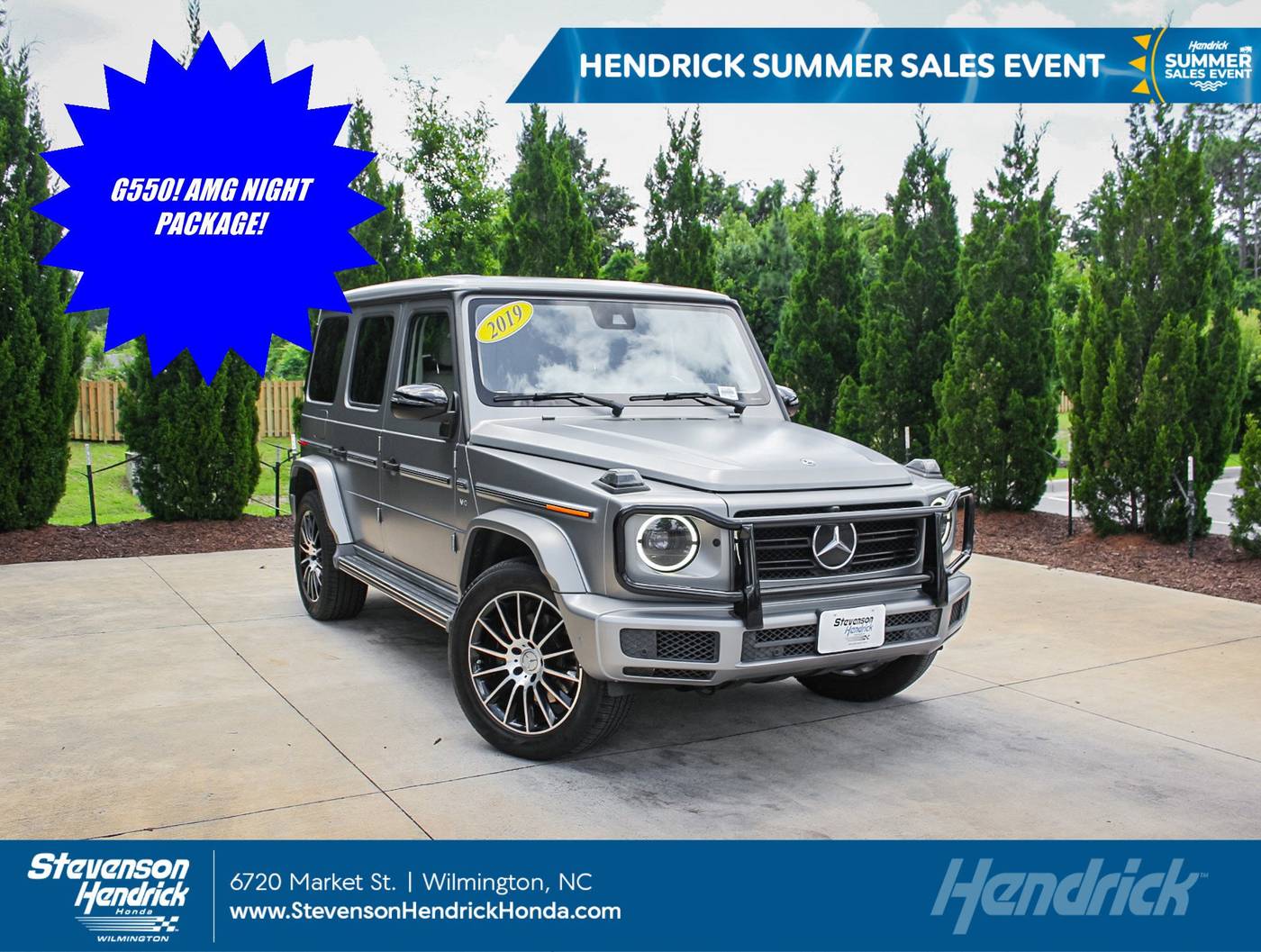 2019 Mercedes-Benz G-Class G 550 — SUV — 64,636 mi — Wilmington, NC