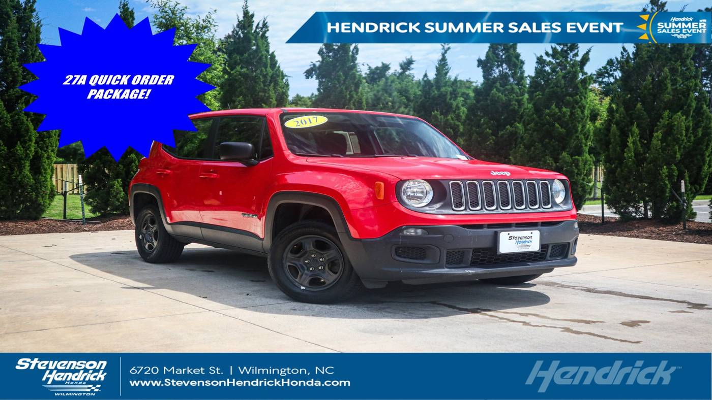 2017 Jeep Renegade Sport — SUV — 134,558 mi — Wilmington, NC
