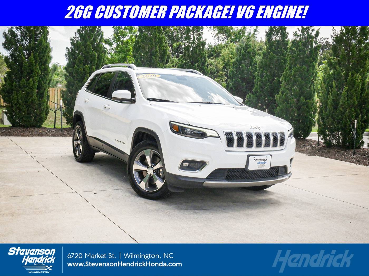 2020 Jeep Cherokee Limited — SUV — 56,567 mi — Wilmington, NC