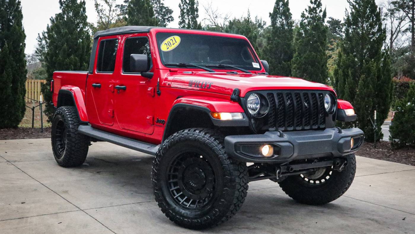 2021 Jeep Gladiator Willys Sport — Pickup Truck — 66,361 mi — Wilmington, NC