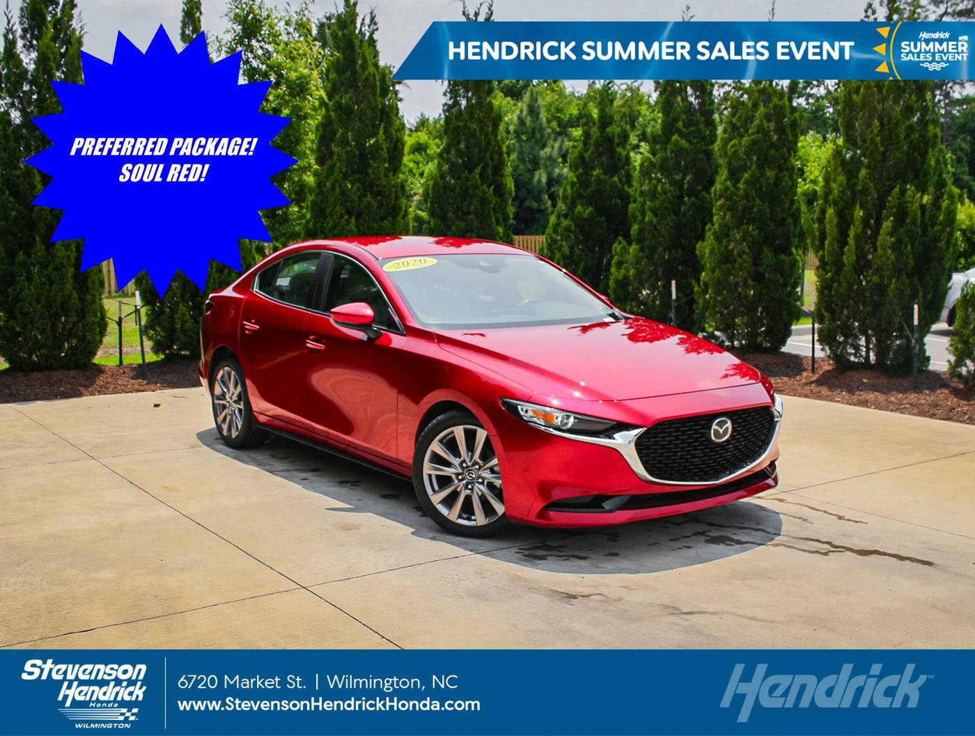 2020 Mazda Mazda3 Preferred — Sedan — 49,582 mi — Wilmington, NC