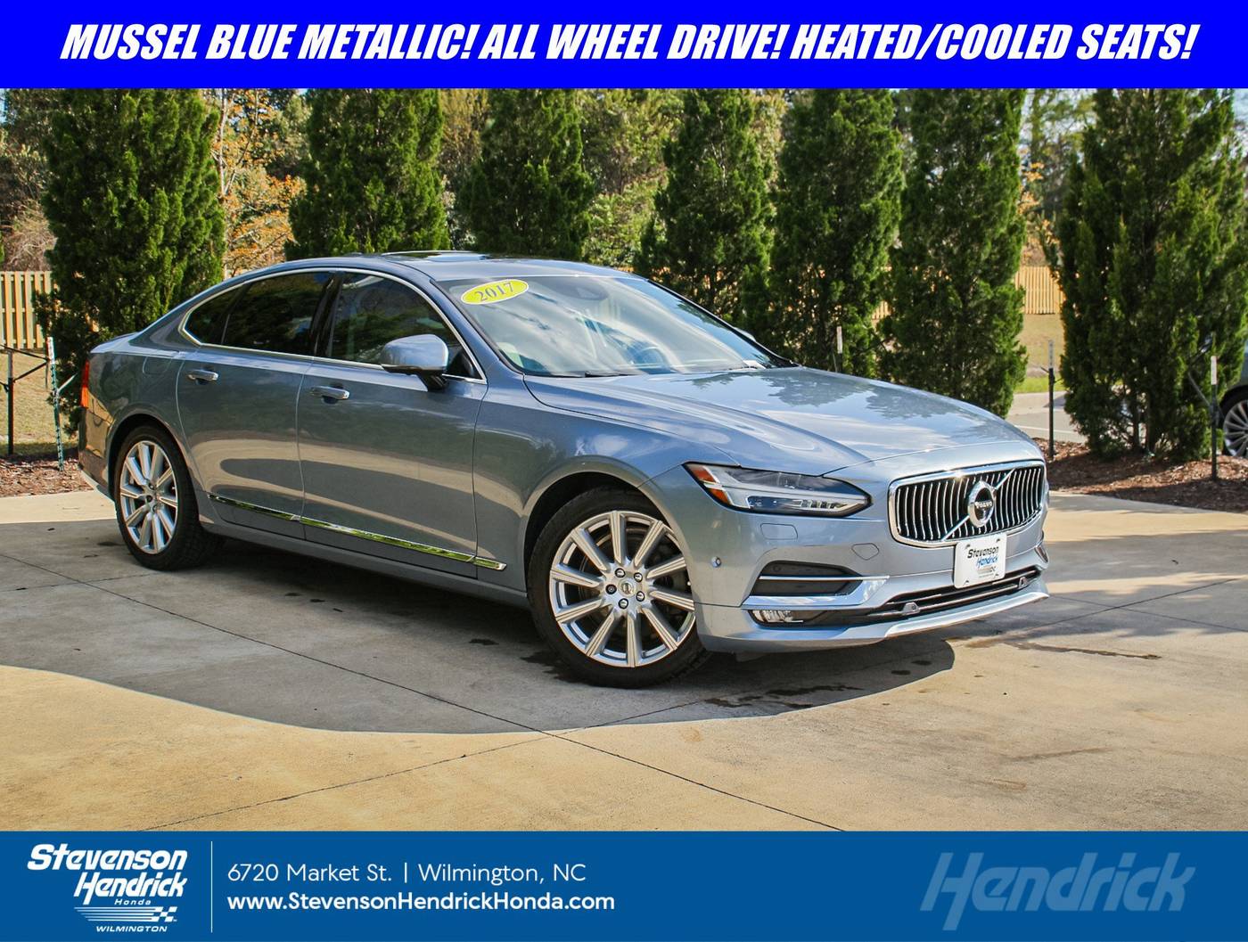 2017 Volvo S90 Inscription — Sedan — 74,861 mi — Wilmington, NC
