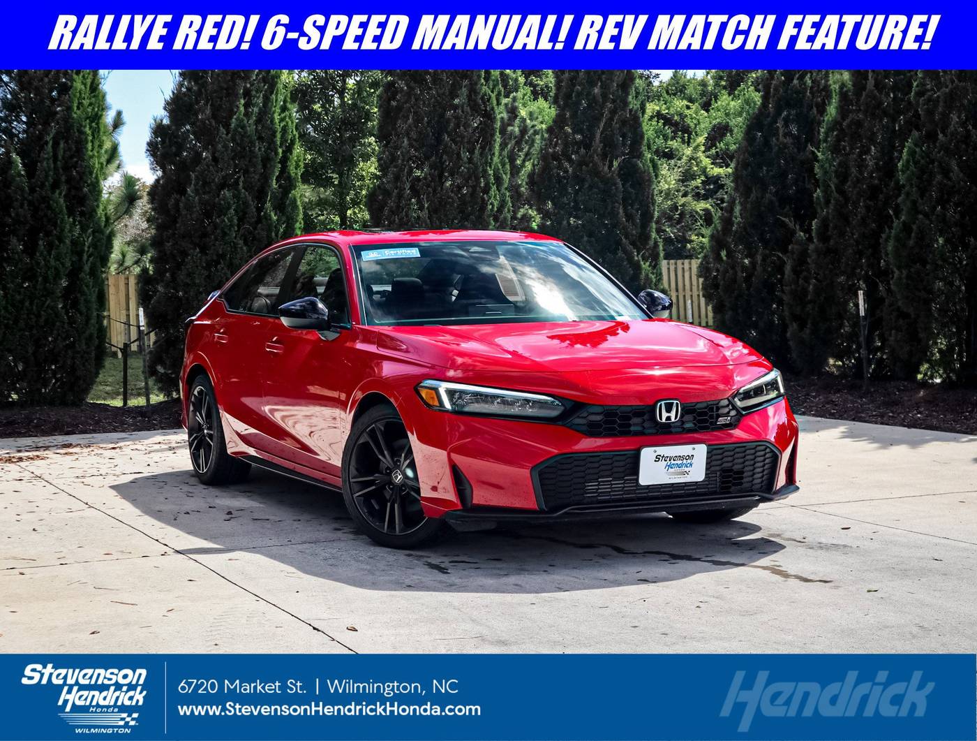 2025 Honda Civic Si — Sedan — 2,990 mi — Wilmington, NC