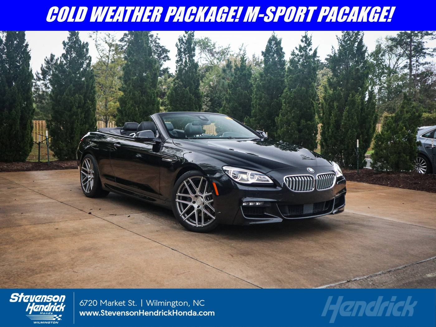 2016 BMW 6 Series 650i — Convertible — 66,989 mi — Wilmington, NC