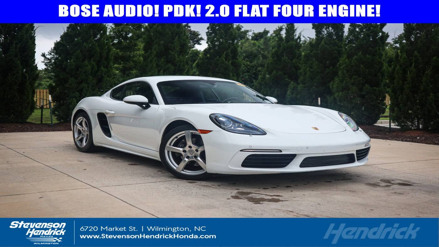 2017 Porsche 718 Cayman Standard — Coupe — 39,438 mi — Wilmington, NC