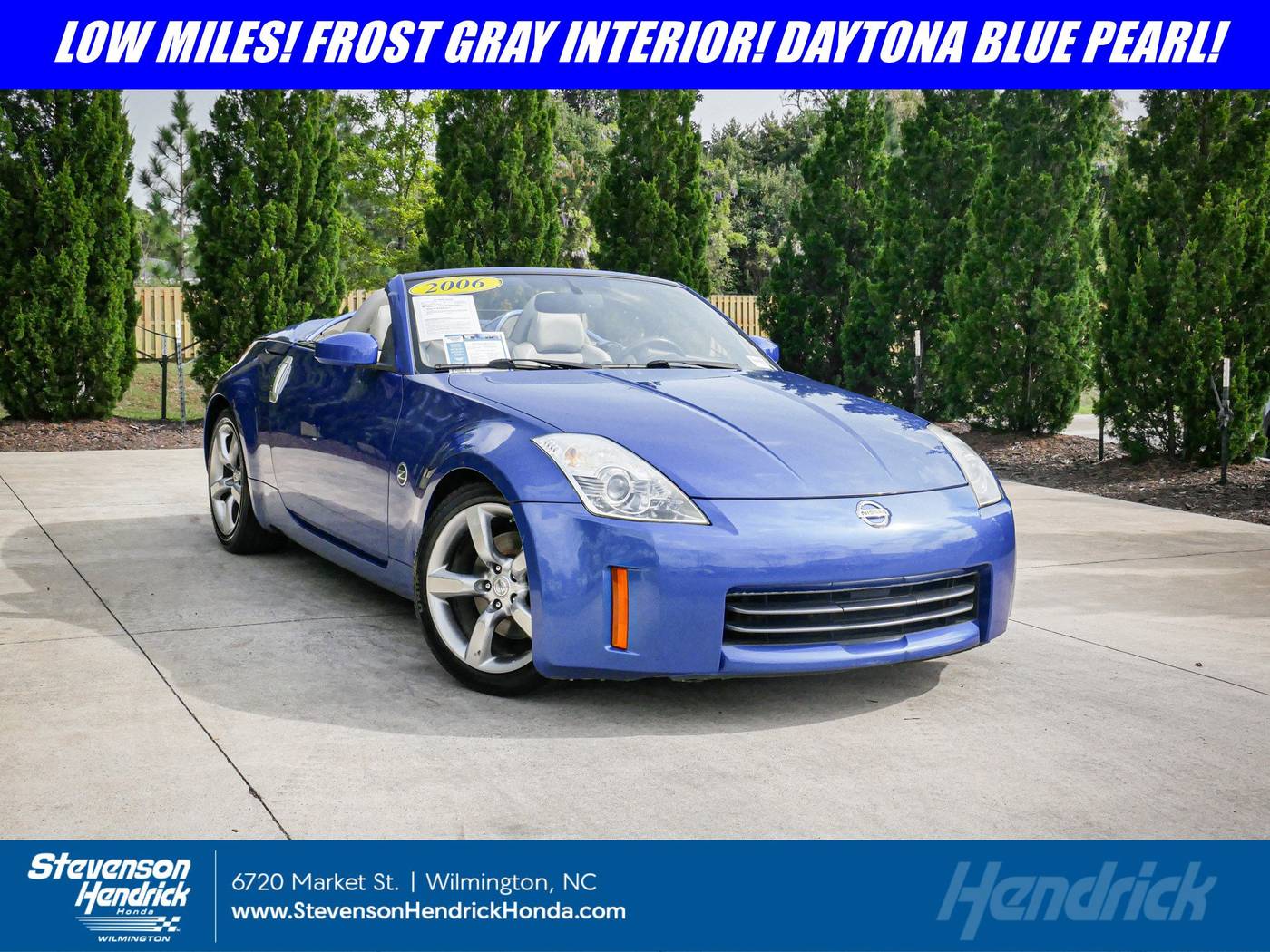 2006 Nissan 350Z Touring — Convertible — 65,324 mi — Wilmington, NC