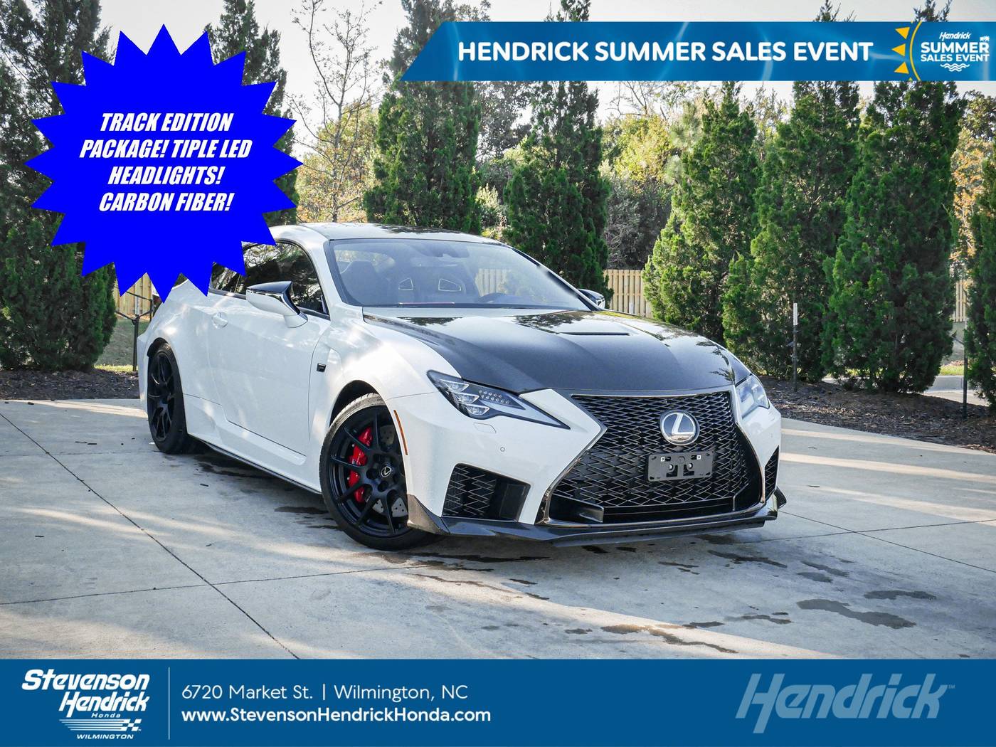 2024 Lexus RC RC F Track Edition — Coupe — 1,597 mi — Wilmington, NC