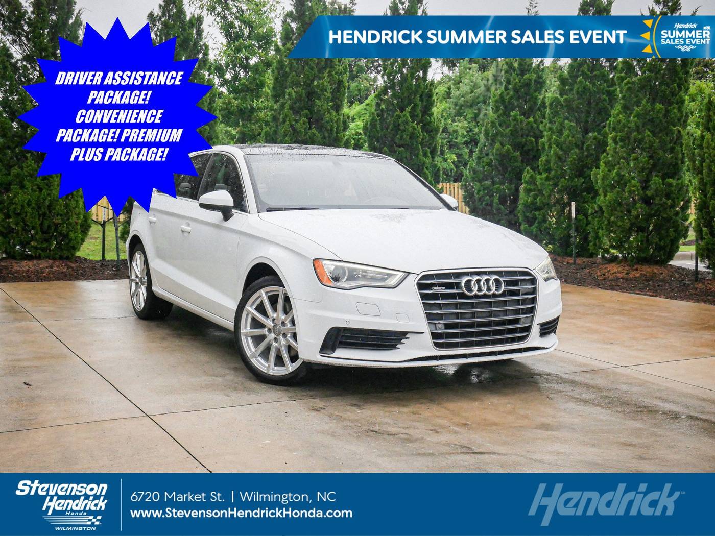 2015 Audi A3 Premium Plus — Sedan — 30,466 mi — Wilmington, NC
