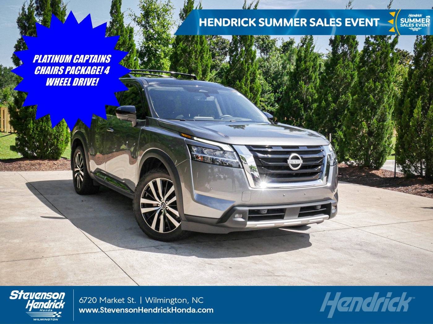 2023 Nissan Pathfinder Platinum — SUV — 21,533 mi — Wilmington, NC