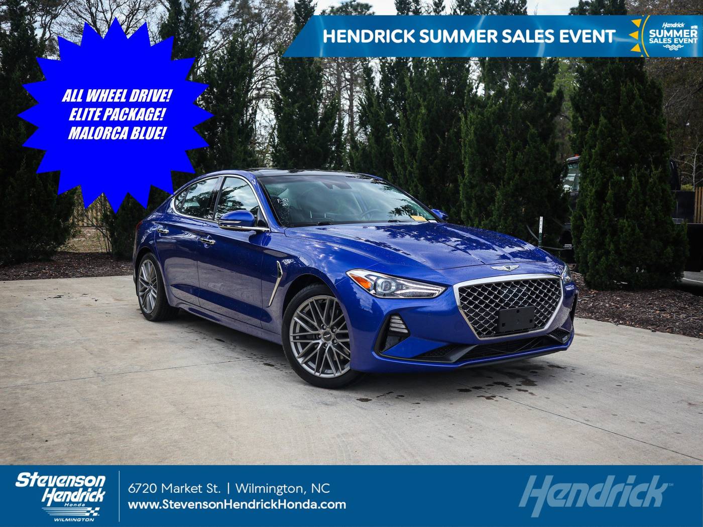 2021 Genesis G70 2.0T — Sedan — 40,452 mi — Wilmington, NC