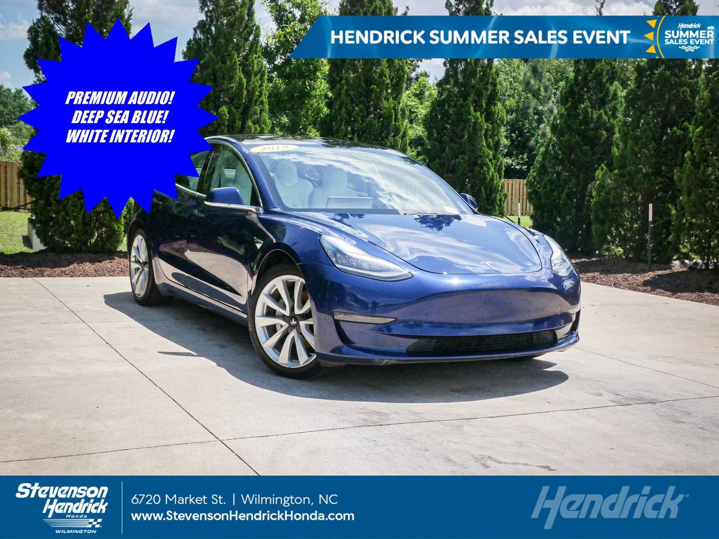 2019 Tesla Model 3 Mid Range — Sedan — 82,416 mi — Wilmington, NC