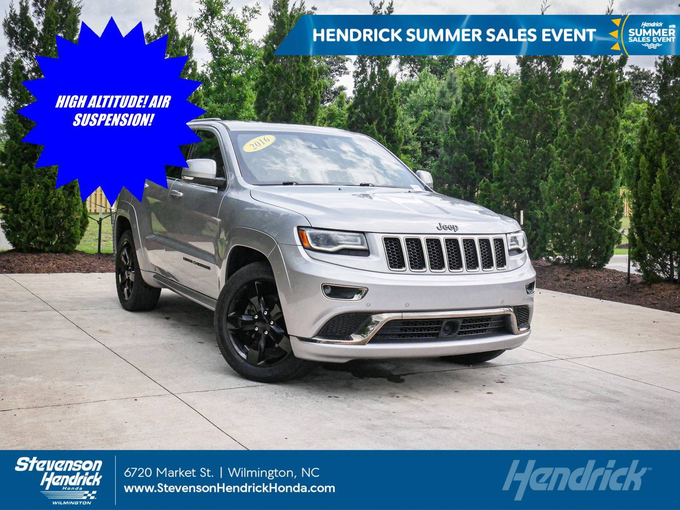 2016 Jeep Grand Cherokee High Altitude — SUV — 55,042 mi — Wilmington, NC