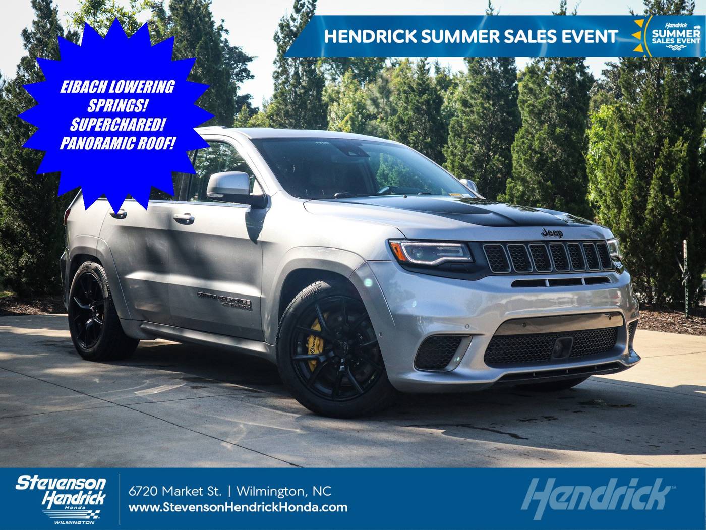 2020 Jeep Grand Cherokee Trackhawk — SUV — 37,515 mi — Wilmington, NC