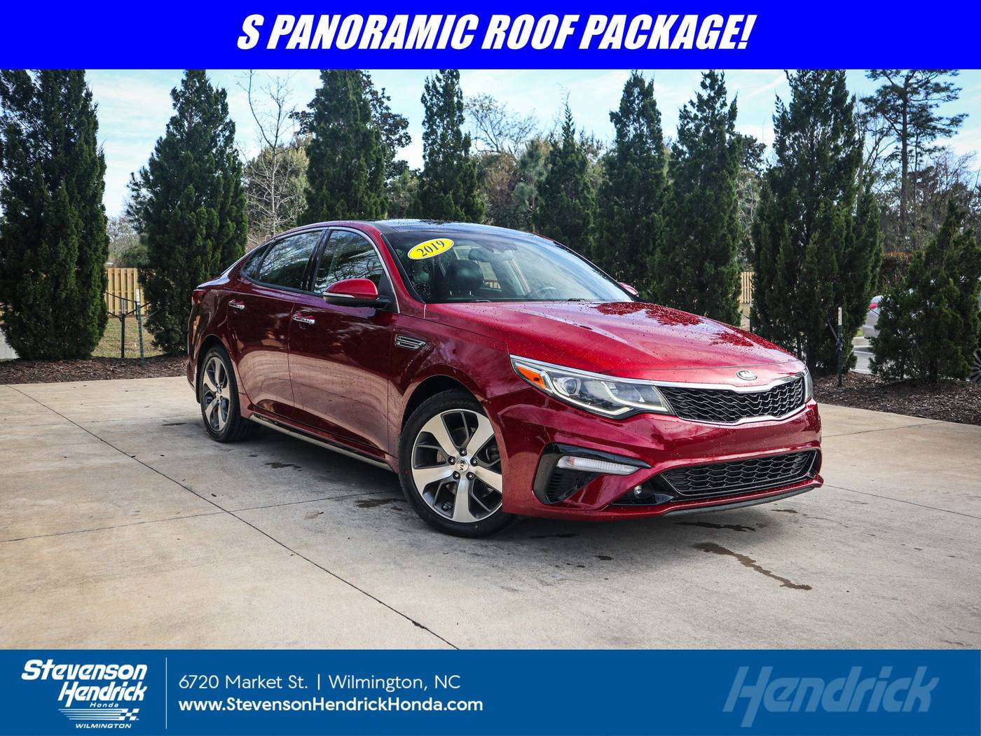 2019 Kia Optima S — Sedan — 121,632 mi — Wilmington, NC