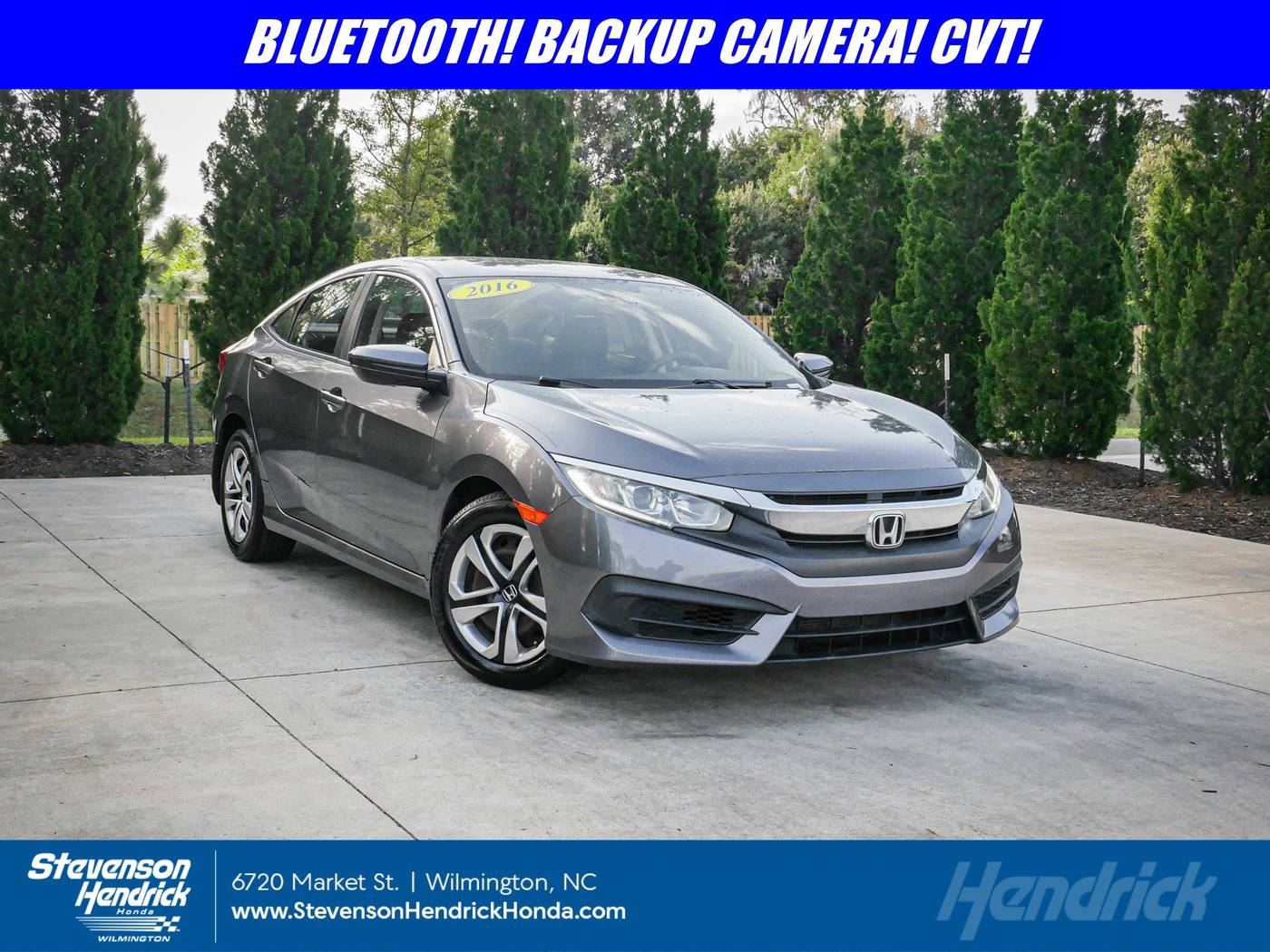 2016 Honda Civic LX — Sedan — 78,388 mi — Wilmington, NC