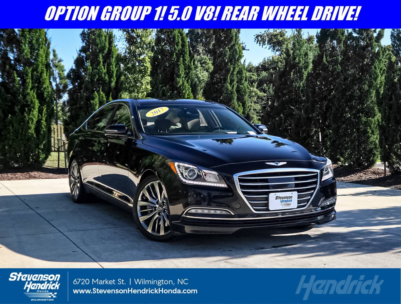 2017 Genesis G80 5.0L Ultimate — Sedan — 66,809 mi — Wilmington, NC