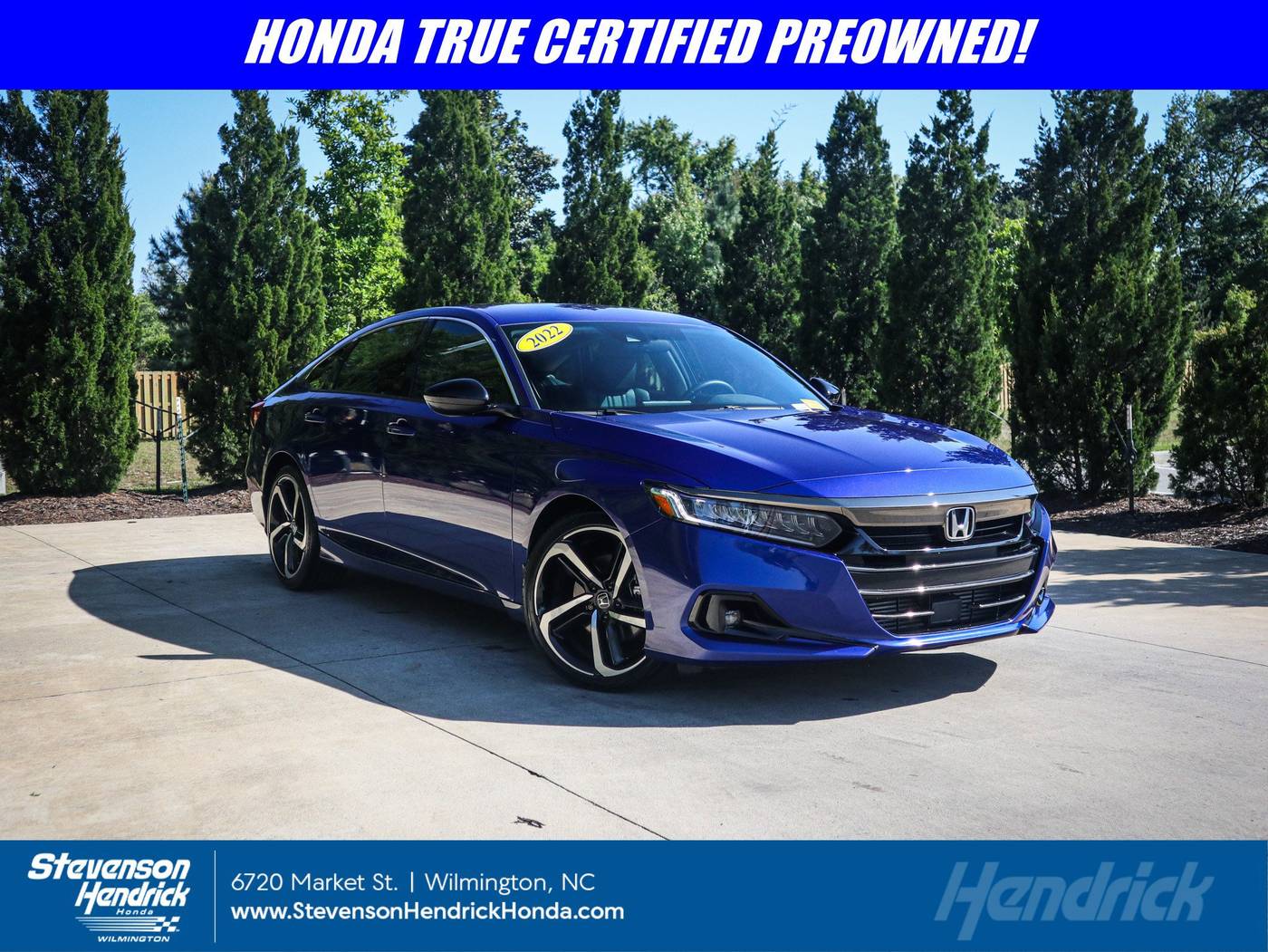 2022 Honda Accord Sport SE — Sedan — 26,991 mi — Wilmington, NC