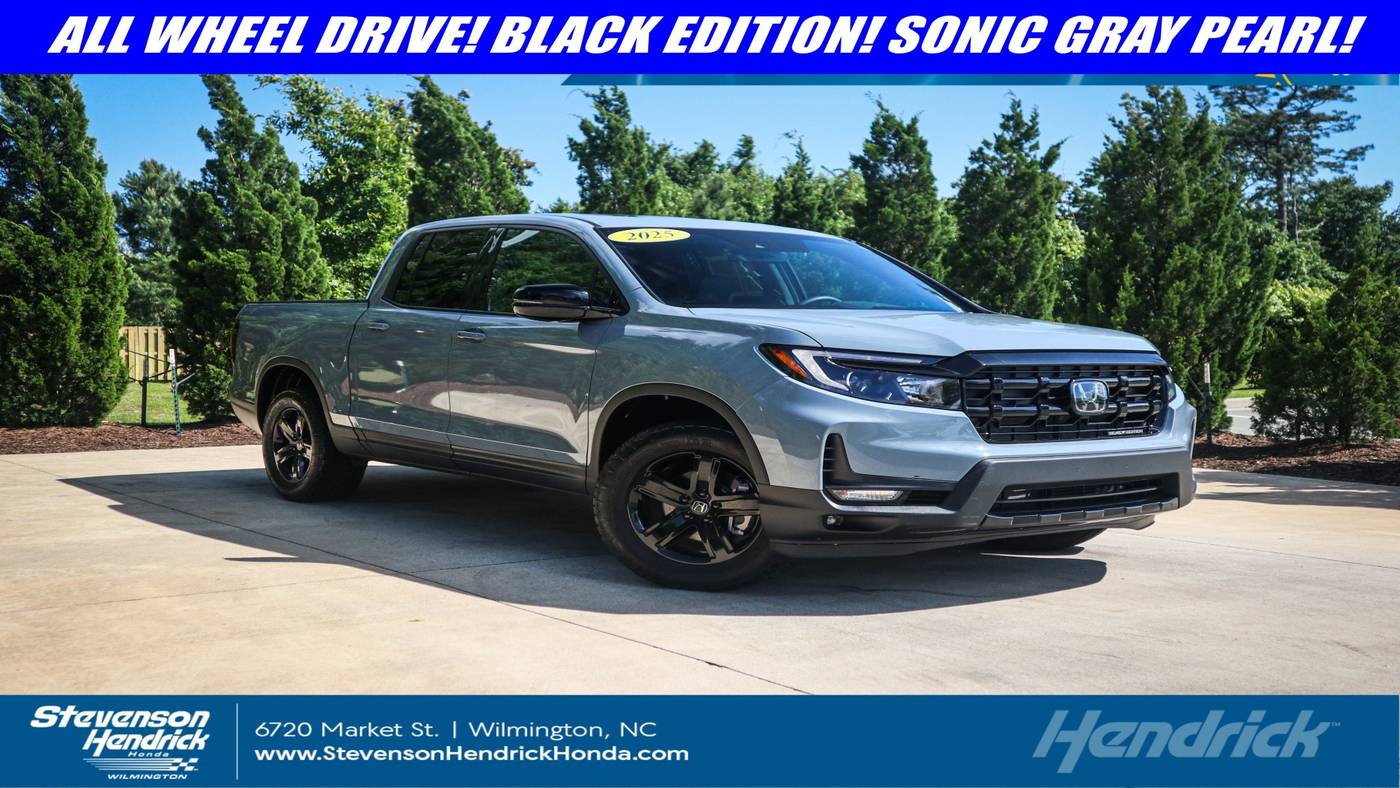 2025 Honda Ridgeline Black Edition — Pickup Truck — 2,769 mi — Wilmington, NC