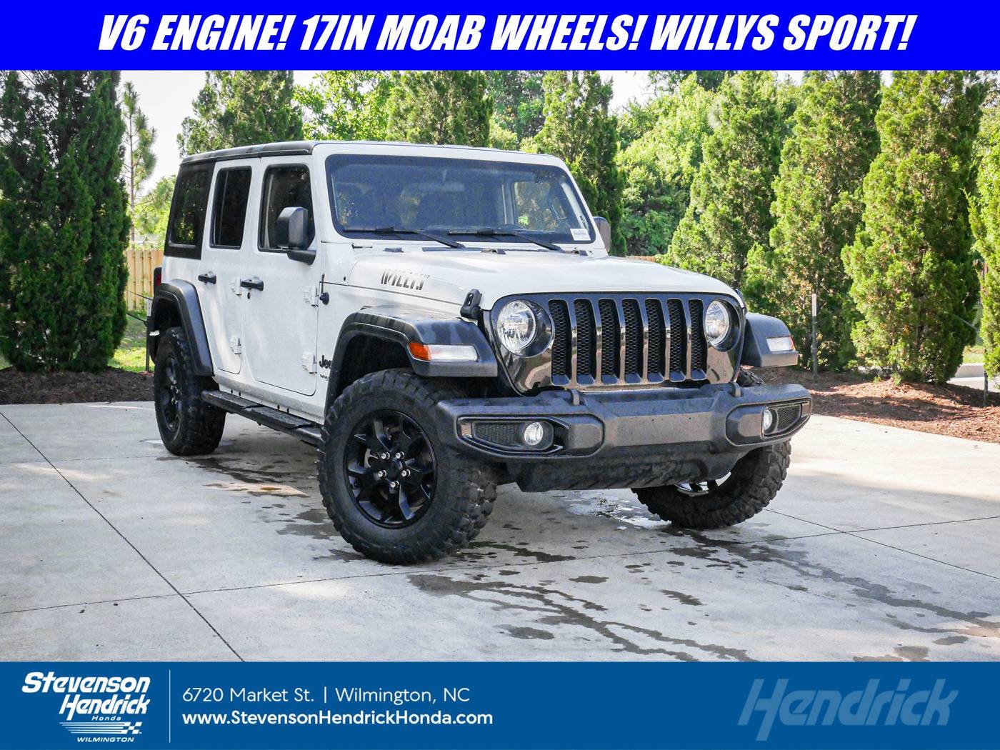 2022 Jeep Wrangler Willys Sport — SUV — 39,573 mi — Wilmington, NC