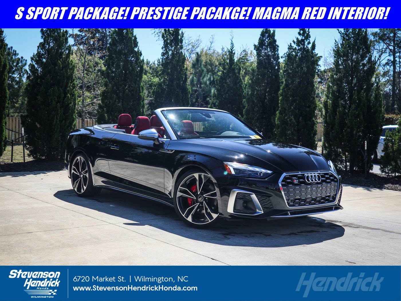 2024 Audi S5 Prestige — Convertible — 13,325 mi — Wilmington, NC