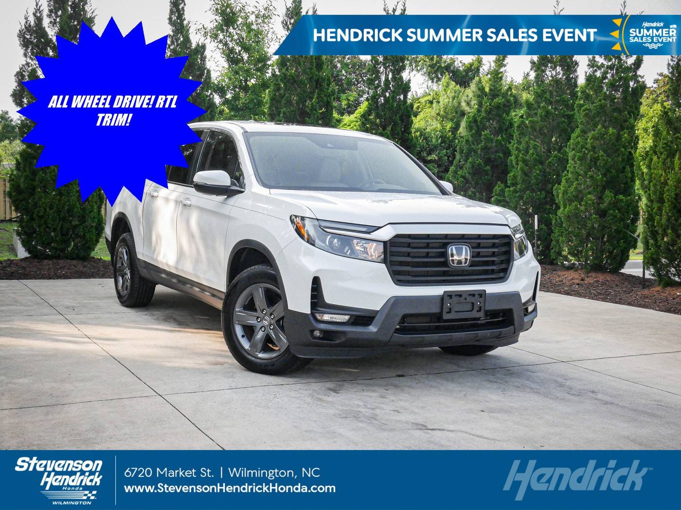 2022 Honda Ridgeline RTL — Pickup Truck — 42,013 mi — Wilmington, NC