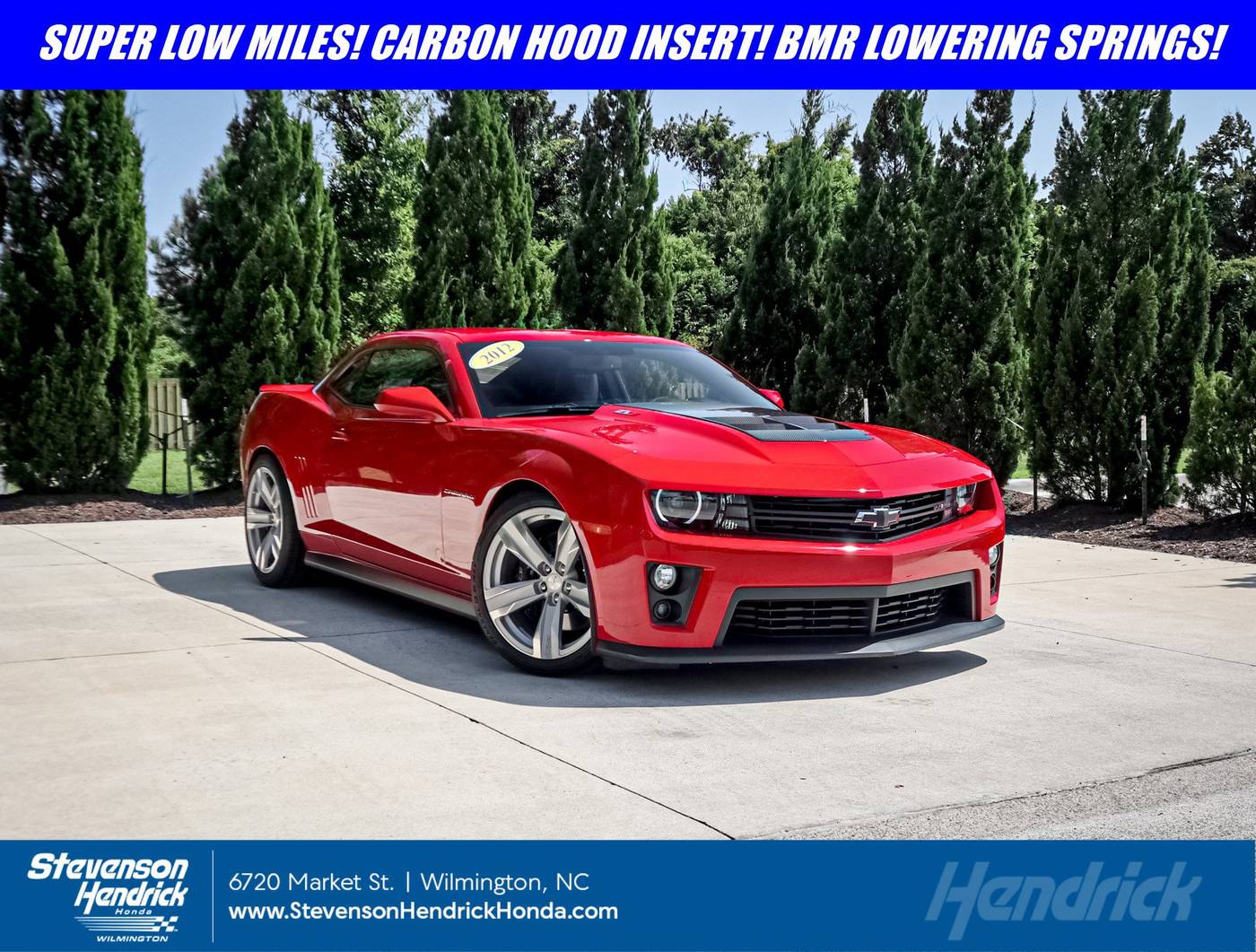 2012 Chevrolet Camaro ZL1 — Coupe — 14,086 mi — Wilmington, NC