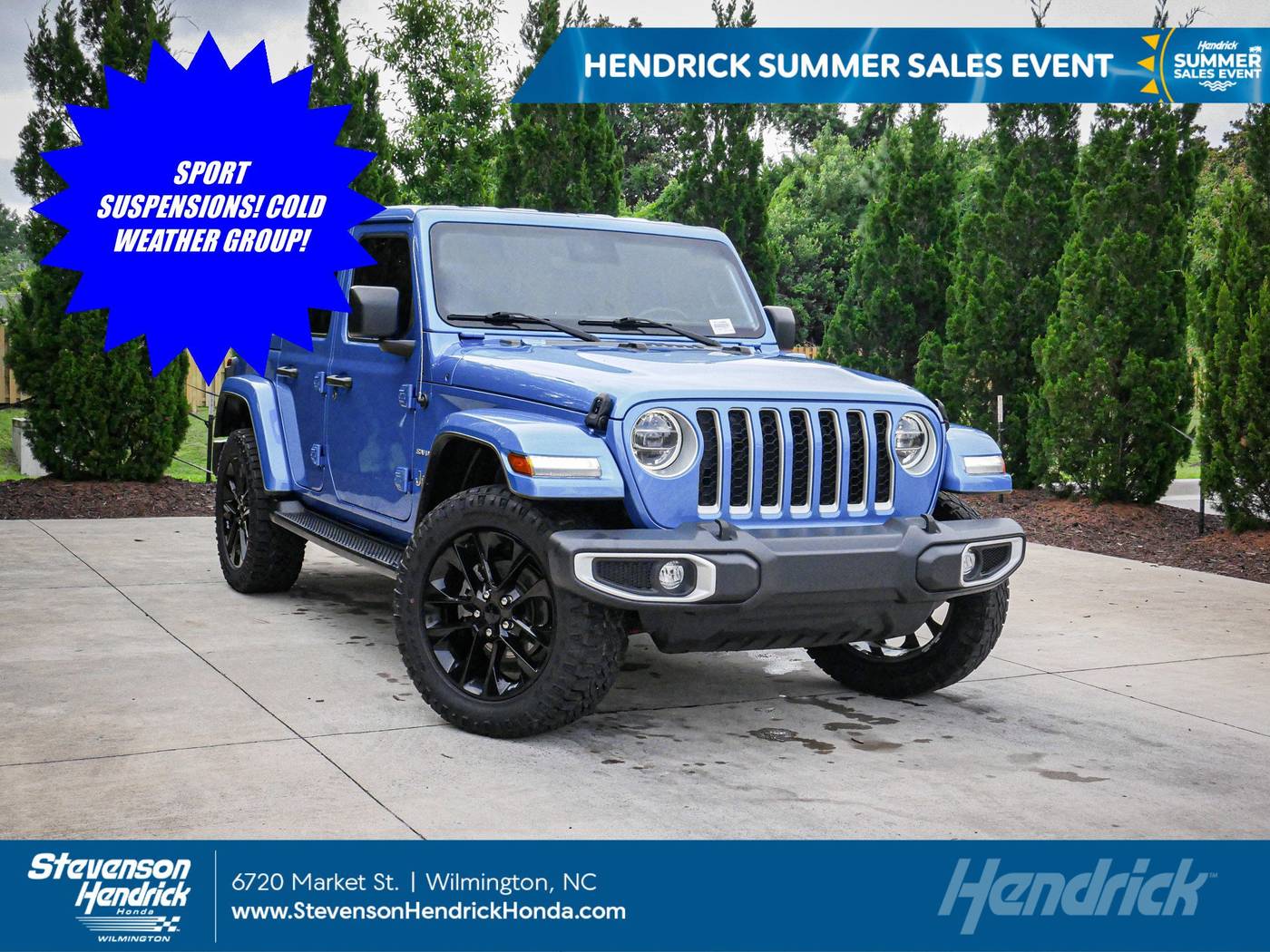 2021 Jeep Wrangler Sahara 4xe — SUV — 50,113 mi — Wilmington, NC