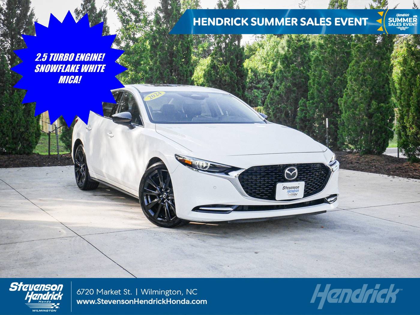 2024 Mazda Mazda3 2.5 Turbo Premium Plus — Sedan — 2,598 mi — Wilmington, NC