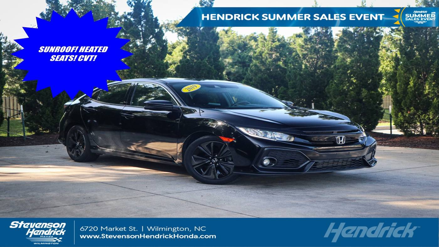 2019 Honda Civic EX — Hatchback — 74,182 mi — Wilmington, NC