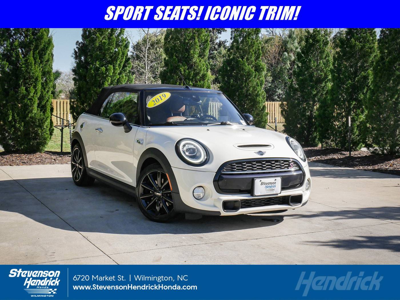 2019 MINI Convertible Cooper S — Convertible — 39,400 mi — Wilmington, NC