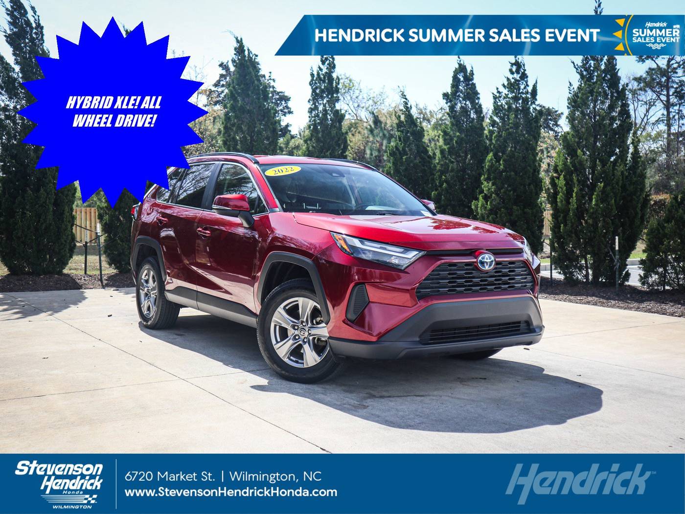 2022 Toyota RAV4 Hybrid XLE — SUV — 46,542 mi — Wilmington, NC
