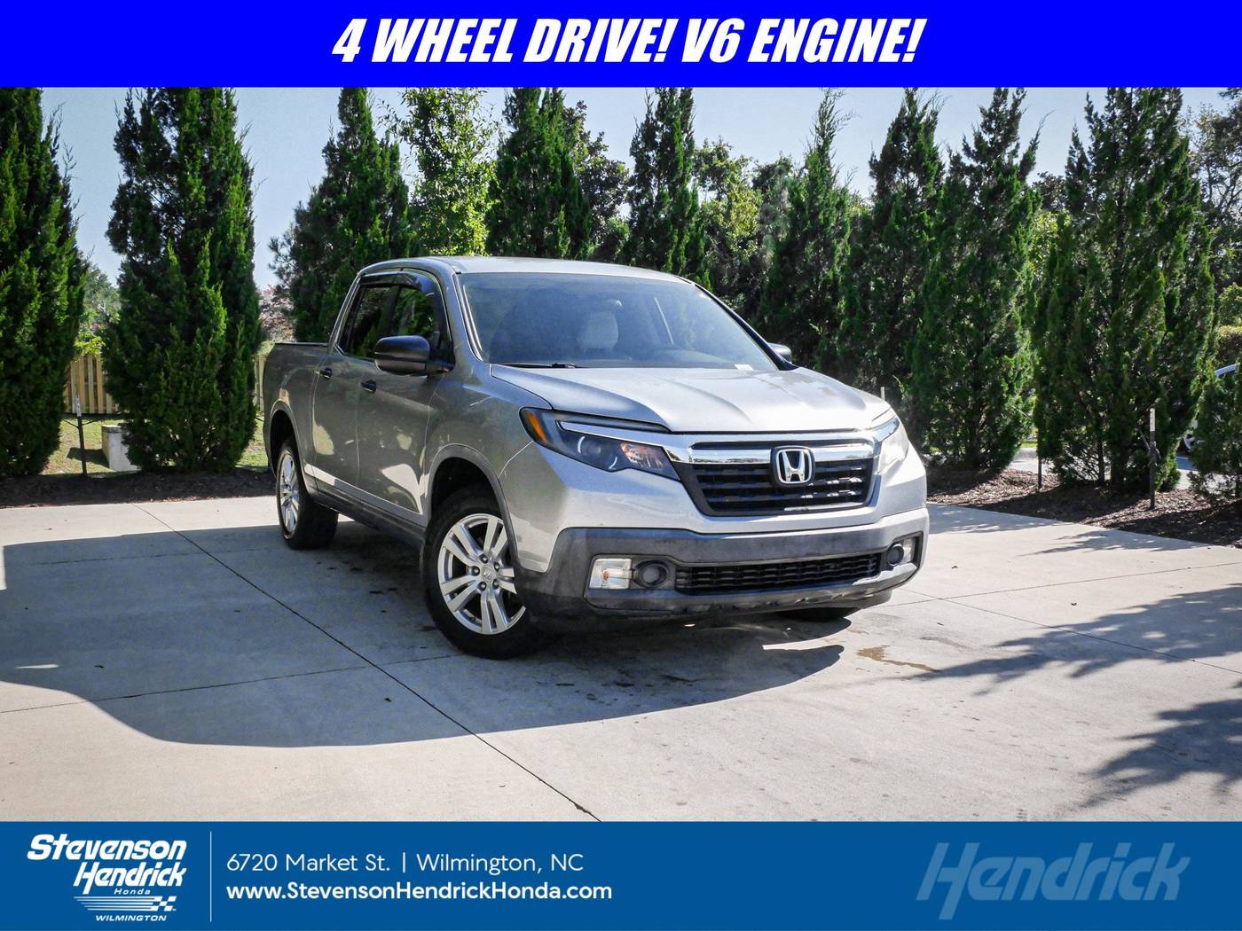 2017 Honda Ridgeline RT — Pickup Truck — 76,988 mi — Wilmington, NC