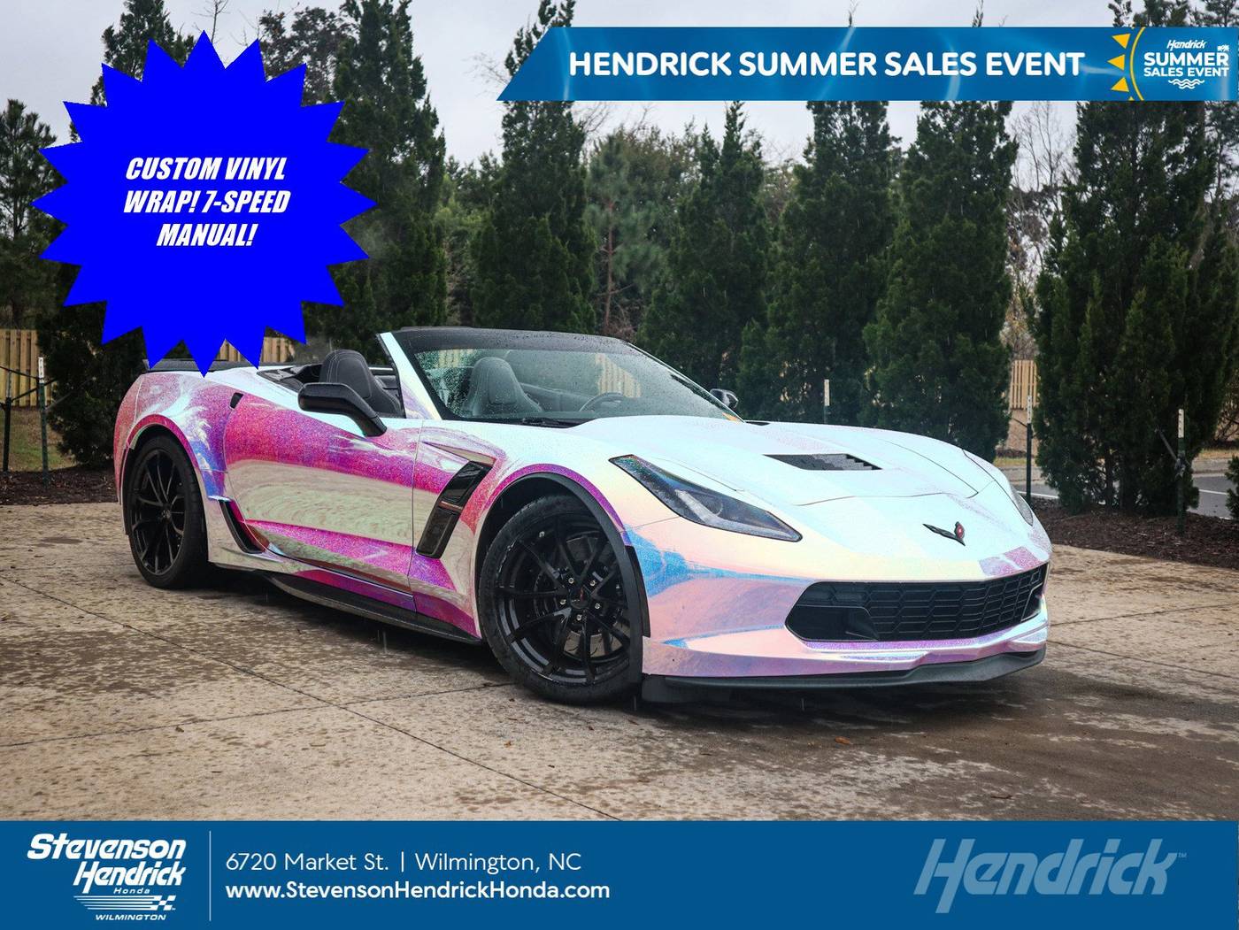 2017 Chevrolet Corvette Grand Sport 1LT — Convertible — 24,545 mi — Wilmington, NC